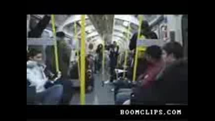 Dance on motorbus