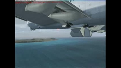 Flight Simulator X - Boeing 747 Landing