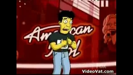 Ameriacan Idol Parody - The Simpsons