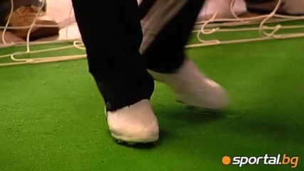 Martin Petrov and Adidas F50i 