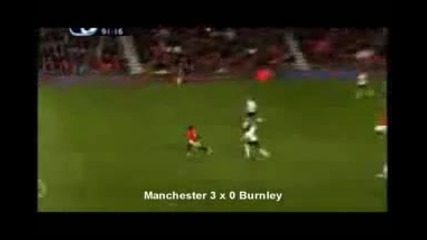 Manchester United vs Burnley 3 - 0