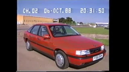 Top Gear introduces the Mk3 Cavalier (opel Vectra A)