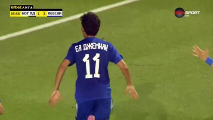 Представянето на Джавад ел Джемили с екипа на Левски