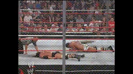 Triphle H vs Batista hell in a cell част 3 