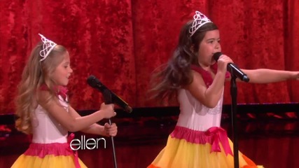 Sophia Grace & Rosie Perform 'moment 4 Life'