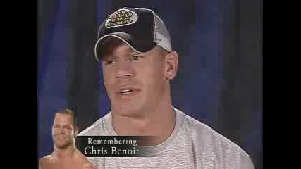 John Cena Remembers Chris Benoit