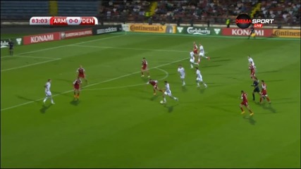 Армения - Дания 0:0