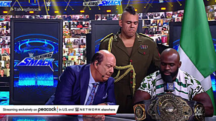 Apollo Crews addresses Aleister Black’s involvement in title defense: WWE Talking Smack, May 22, 2021