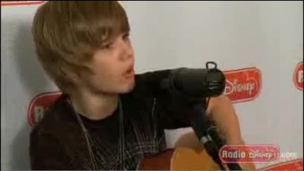 justin bieber one less lonely girl (disnep radio)