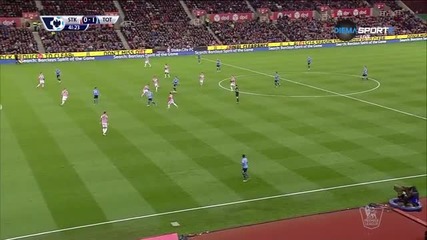 Стоук Сити - Тотнъм 0:1 /Първо полувреме/