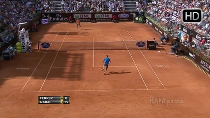 Nadal vs Ferrer - Rome 2012 - Hot Shots