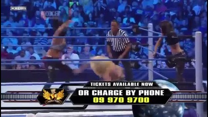 Wwe Laycool Vs. Beth Phoenix Rosa Mendes - Smackdown