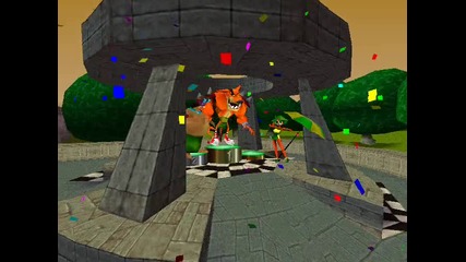 Crash Team Racing - Area The Lost Ruins - Papu Papu - Key 