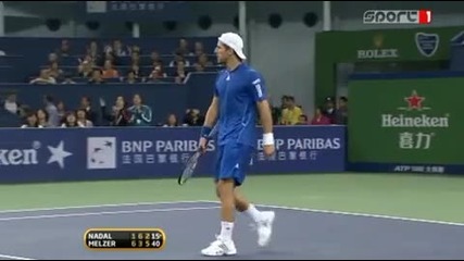 Nadal vs Melzer Atp Shanghai 2010 