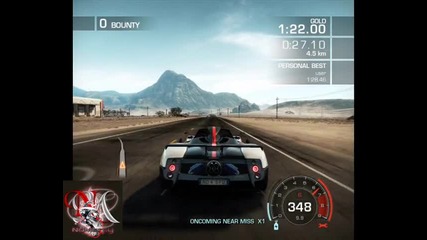 Nfs Hot Pursuit Sprint Gameplay with Pagani Zonda Cinque 