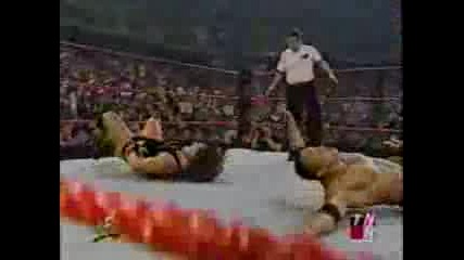 Wwf - The Rock vs Rhyno ( Wcw Championship ) 