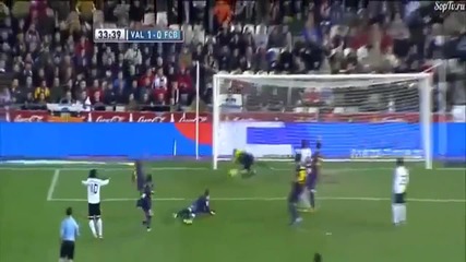 Барселона vs Валенсия 1-1 3.02.13