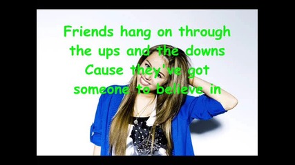 Hannah Montana-true Friend