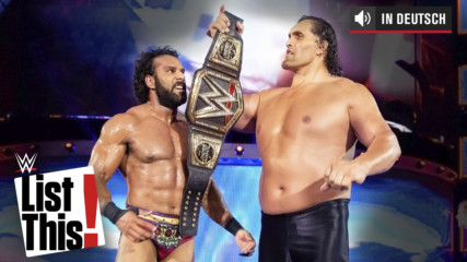 Zufällige gewählte Superstar-Comebacks - WWE List This! (DEUTSCH)