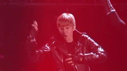 Baby never Say Never omg (grammys on Cbs)
