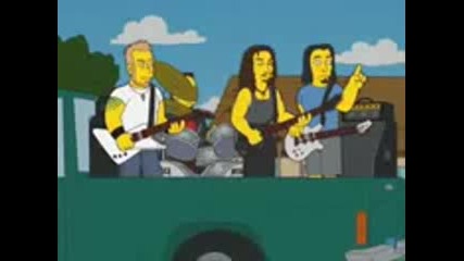Metallica In The Simpsons
