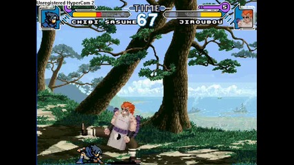 Naruto M.u.g.e.n Chibi Sasuke Vs Jiroubou