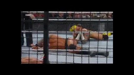 Wwe Elimination Chamber 2011 Raw Elimination Chamber Match part 2 