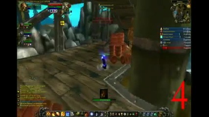 Wow Fire Mage level 80 1v5 