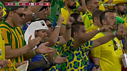 Бразилия - Швейцария 0:0 /първо полувреме/