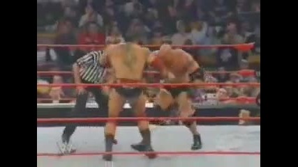 Wwe Bil Goldberg vs Batista