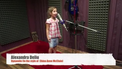 Alexandra Deliu ~ Dynamite ( In the style of China Anne Mcclain )