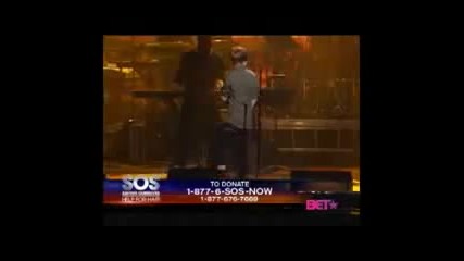 justin bieber sing for charity for haiti