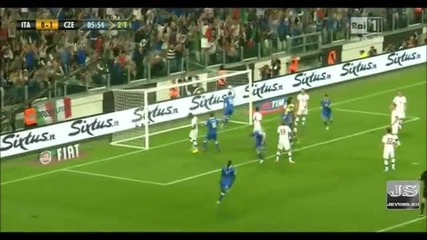 Fifa World Cup 2014 - квалификации - Италия 2:1 Чехия