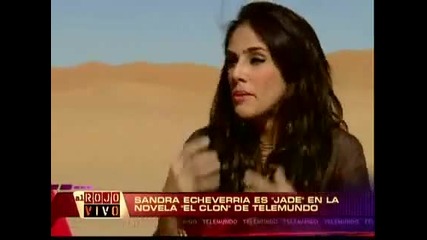 El Clon - Sandra Echeverria en Al Rojo Vivo 