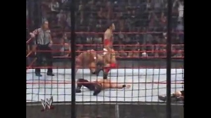 Wwe 2005 New Years Revolution - Elimination Chamber Orton, Batista, Triple H, Benoit, Jericho, Edge