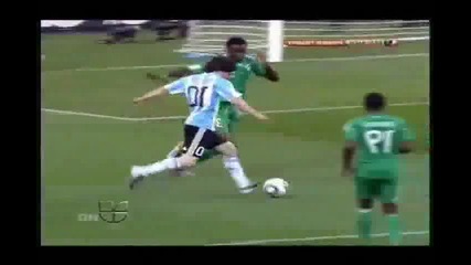 Argentina - Nigeria Full Highlights and Goals 2010 