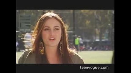 Leighton Meester - Teen Vogue Cover Shoot February 2009