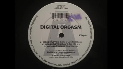 Digital Orgasm - Moog Eruption (original Remix)