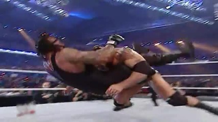 Гробаря срещу Батиста в мач за титлата в тежка категория - Wwe Wrestlemania 23 H D
