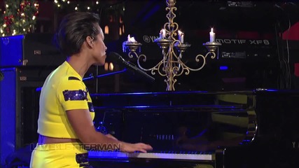 Alicia Keys - Not Even The King ( Live on Letterman )