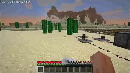 Minecraft моето влакче