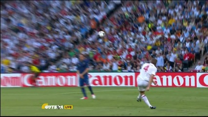 France 1-1 England (euro 2012 - Group D)