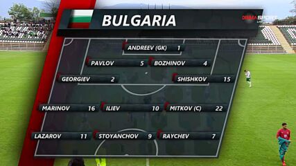 България U21 - Португалия U21 /състави/