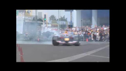 Red Bull F1 Show Car 2008 Mexico.wmv