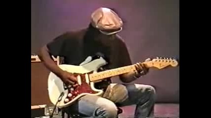 Buddy Guy plays the blues.