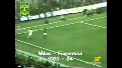 Milan - Fiorentina 2-2 - Campionato 1983-84