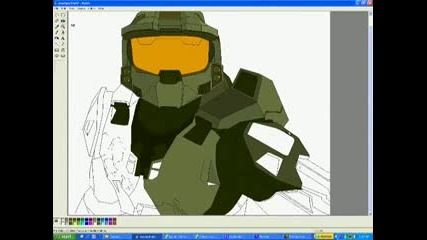 Ms Paint Master Chief