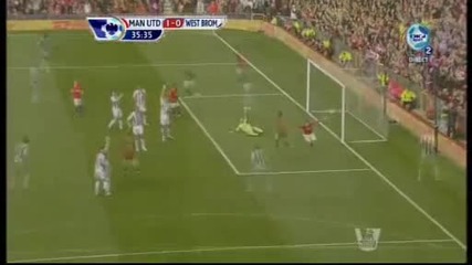 Man Utd - West Brom 1 - 0 Гол на Уейн Руни!