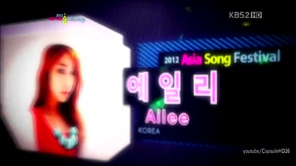 (hd) Ailee - Heaven ~ 2012 Asia Song Festival (24.08.2012)