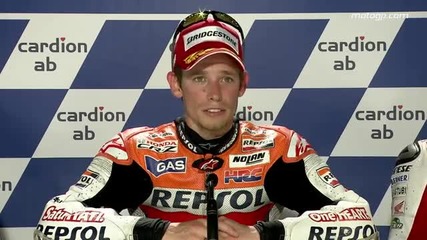 Casey Stoner interview after the Brno Gp